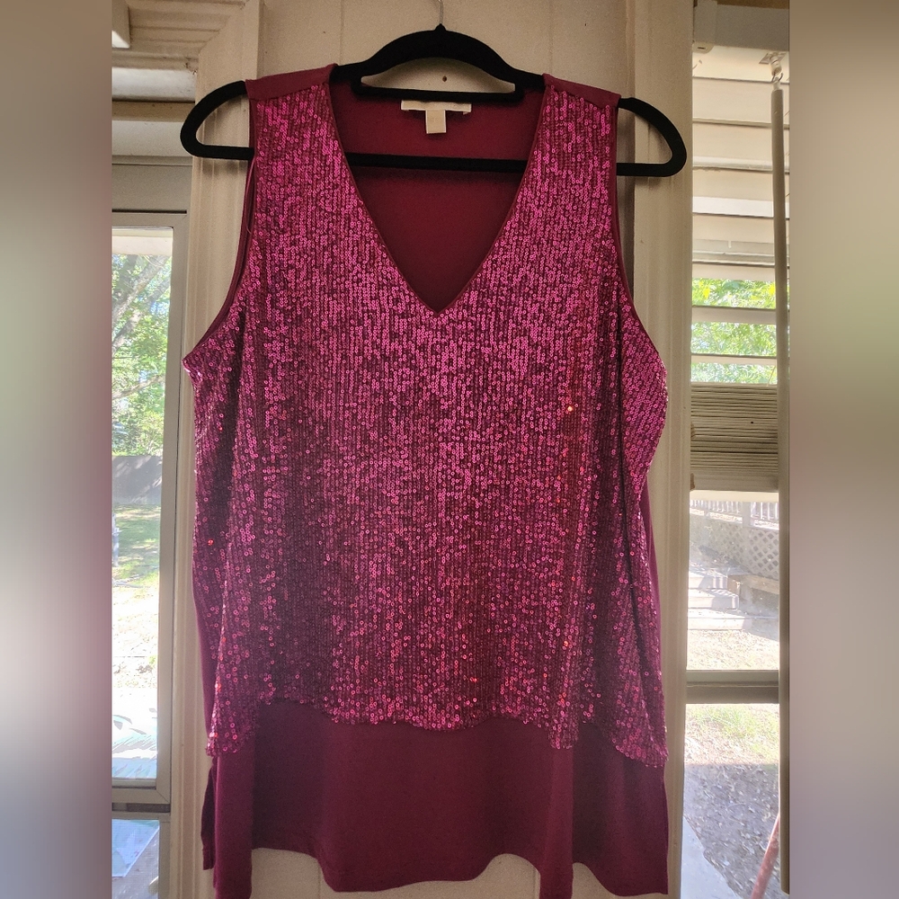 Michael Kors Sequin Tank